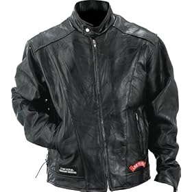 Diamond Plate HeavyWeight Denim Motorcycle Jacket 