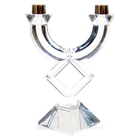 Baccarat Crystal 2-Branch Candlestick - Baccarat Code 2100812 by Candlesticks