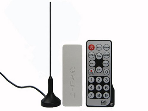 Audio und Video: USB DVB-T Stick TV Radio Karte inklusive Antenne und Fernbedienung