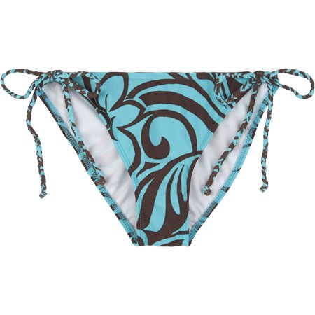 ROXY Wild Flower Womens Swimsuit Bottom - Teal Blue