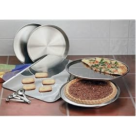 Maxam 9pc Stainless Steel Bakeware Set by Maxam