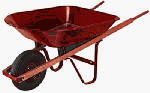 4CUFT STL Wheelbarrow