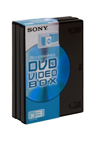 Festplatten: Sony 3DVDBOX Video Box H�llen 3er-Pack