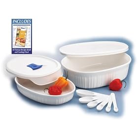Corningware 12-Piece French White Bakeware Set by CorningWare