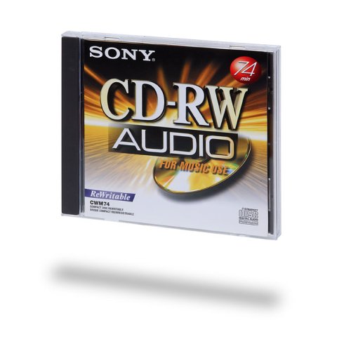 Festplatten: Sony Audio-CD-RW-Rohling CWM-74 74 min