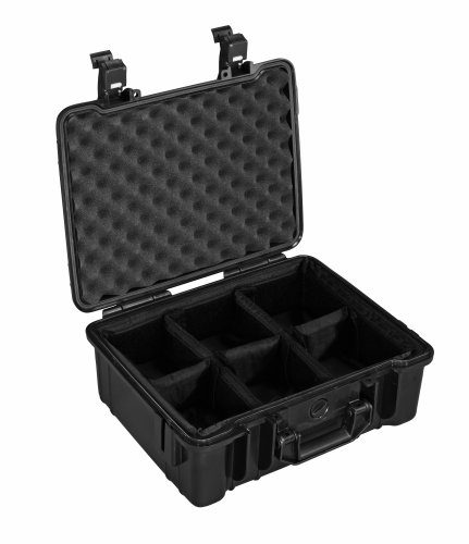Kamerazubeh&ouml;r: B&W outdoor case type 10 schwarz, inkl. variabler Facheinteilung