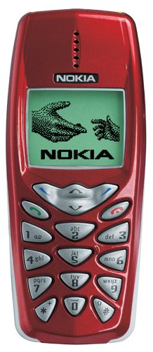 NoteBook: Nokia Cover Red f�r 3510, 3510i