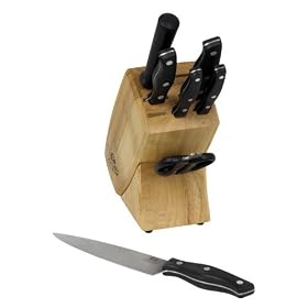 Chicago Cutlery Metropolitan 8-pc Knife and Block Set - (Natural) by World Kitchen