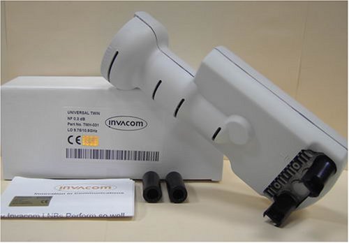 Navigationssysteme: Invacom Twin LNB 0.3 dB ; mit Messprotokoll ; Profi - Qualit�t mit 5 Jahren Garantie ; HD ready ! ; Gratis- Zubeh�r !