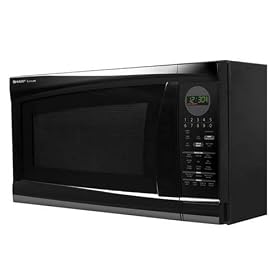 Sharp R-520LK Full Size Countertop Micro by Microwave Ovens