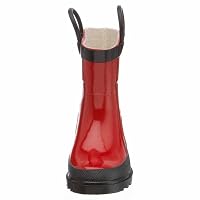 side-view fireman's boots for children