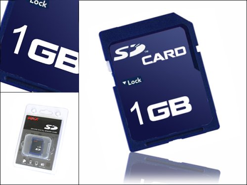 Festplatten: SD Karte SecureDigital Card 1 GB