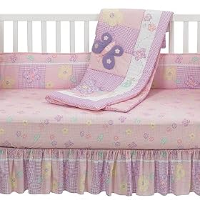 Butterfly Kisses 4-pc. Crib Set Butterfly Kisses 4-pc. Crib Set