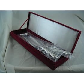 INTERNATIONAL JOAN OF ARC STERLING WEDDING CAKE SERVERS by Joan of Arc
