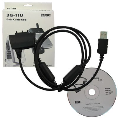 Digitalkameras: Datenkabel USB inklusive Software fuer SonyEricsson V800 | K700 | K600 | K500 | T610 | T630 | Z600 , PC Suite zum einfachen verwalten Ihres Handys!