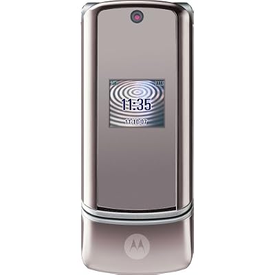 Motorola KRZR K1 myFaves Silver Phone