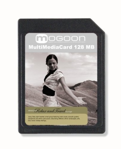 MP3 Player: Mogoon "Relax & Travel" Lounge - Boarderland MultiMediaCard 128 MB