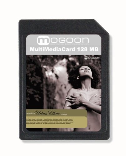 MP3 Player: Mogoon "Urban Ethno" Lounge - "The World of Ethno Pop" MultiMediaCard 128 MB