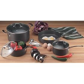15 Pc Professional Hard Anodized Cookware by Professional Cookware