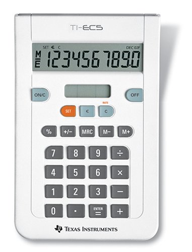 TV Ger&auml;te: Texas Instruments TI-EC 5 Taschenrechner