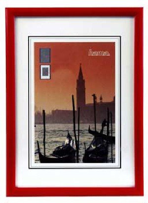 Heimkinosysteme: Hama 66536 Kunstst. Rahmen Madrid Rot 13X18