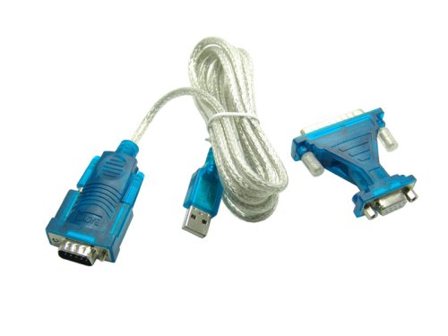 Audio und Video: USB AUF SERIELL ADAPTER 130 cm, 9-POLIG + 25 POLIG,
