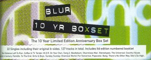 Blur - 10 Year Anniversary Box Set (22 CD-singles, booklet, & case) - Zortam Music