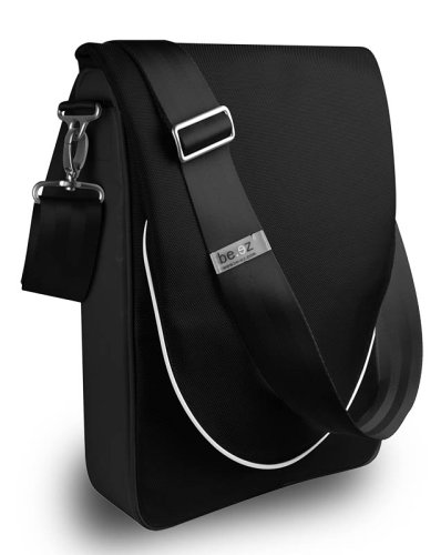 Kamerazubeh&ouml;r: be.ez Tragetasche LEvertigo BLACK PEARL f�r Apple oder PC laptop bis 15,4 Zoll. Schwarz
