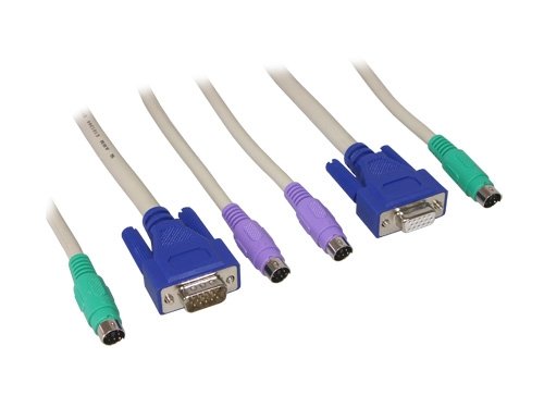 Kompaktanlagen: KVM Kabelsatz Stecker an Buchse, L�nge: 1,8m