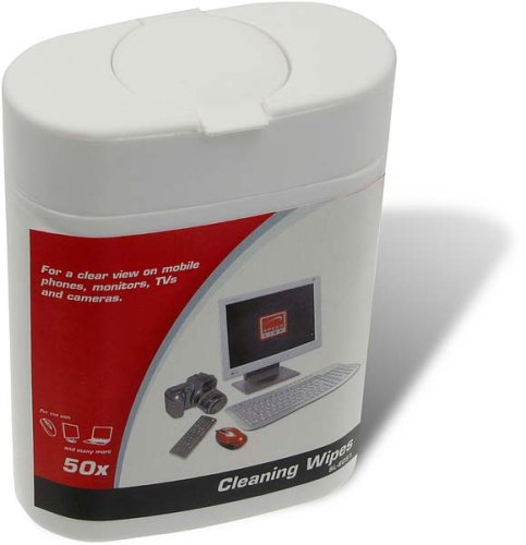 Festplatten: Speed-Link SL-6051 Wet cleaning wipes, 50pcs, plastic tube