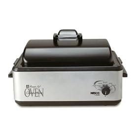 Nesco American Harvest 4842-47-30 Non-Stick 12-Quart Convection Roaster Oven, Silver by Convection Ovens