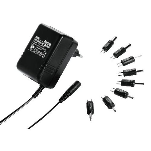 Heimkinosysteme: Hama Safety 300 Universalnetzger�t (6-fach-Anschlussstecker: 3/4,5/6/7,5/9/12V)