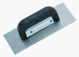 Notched Trowel
