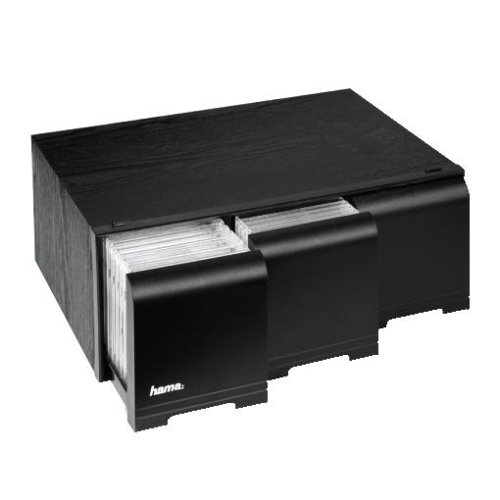 Heimkinosysteme: Hama CD-Cabinet 60, Schwarz