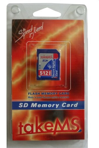 Festplatten: SecureDigital Card 512MB takeMS Retail