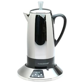 Farberware FCP512S 12-Cup Cordless Percolator by Coffee Makers
