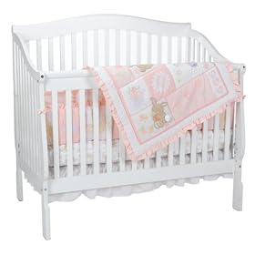 Springmaid Collections Bunny 4 Piece Set, Includes Comforter, Crib Bumper and Crib Ruffle Springmaid Collections Bunny 4 Piece Set, Includes Comforter, Crib Bumper and Crib Ruffle