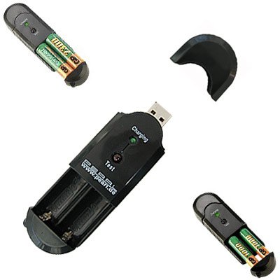 Audio und Video: USB Akku Ladegeraet + Batterietester