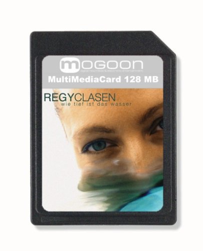 MP3 Player: Mogoon Regy Clasen "Wie tief ist das Wasser?" MultiMediaCard 128 MB