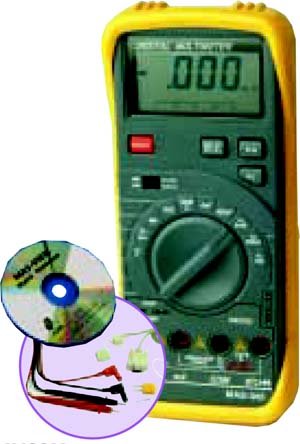 Elektronik und Foto: Auto Range Digital Multimeter mit LCD Display und verschiedenen Messm�glichkeiten