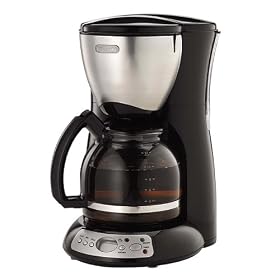 DeLonghi 12-Cup Digital Drip Coffeemaker - DC36TB by DeLonghi