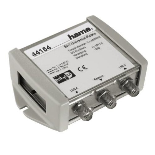 Heimkinosysteme: Hama SAT-Universal-Relais mit DiSEqC -Funktion
