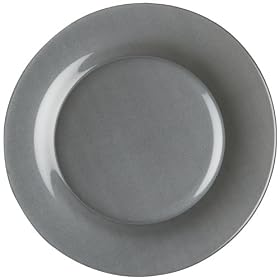 Luminarc Color Moods Silver 10.5-Inch Dinner Plate, Set Of 6 by International Silver