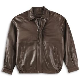 Buy Claiborne® New Zealand Lamb Leather Bomber Jacket