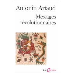 messages revolutionnaires - antonin artaud