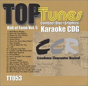 Top Tunes Karaoke CDG Hall of Fame Vol.5 TT-053