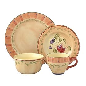 Pfaltzgraff Napoli 16-Piece Dinnerware Set, Service for 4 by Pfaltzgraff
