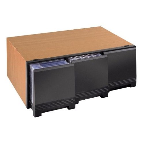 Heimkinosysteme: Hama CD-Cabinet 60, Buche
