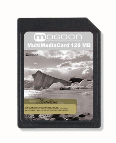MP3 Player: Mogoon "Arctic Club" Lounge MultiMediaCard 128 MB