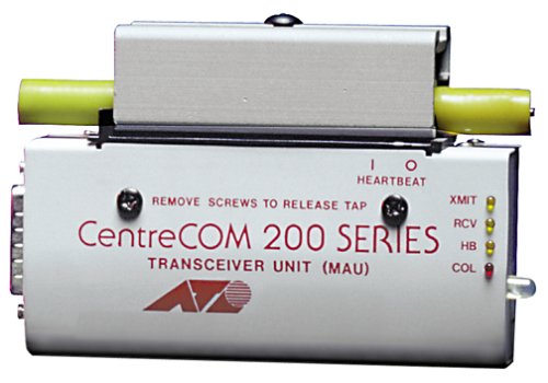 Elektronik und Foto: Allied Telesyn AT-206 Transceiver Eth. Vampir auf AUI